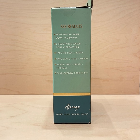 Tone It Up Premium Women's Squat Band-Set of 2 Bands - Picture 4 of 7